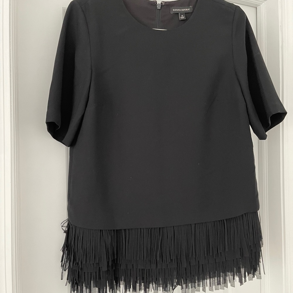 Fringe Black Top